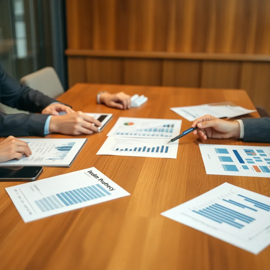 İşletme büyüme stratejileri ve finansal planlama görseli